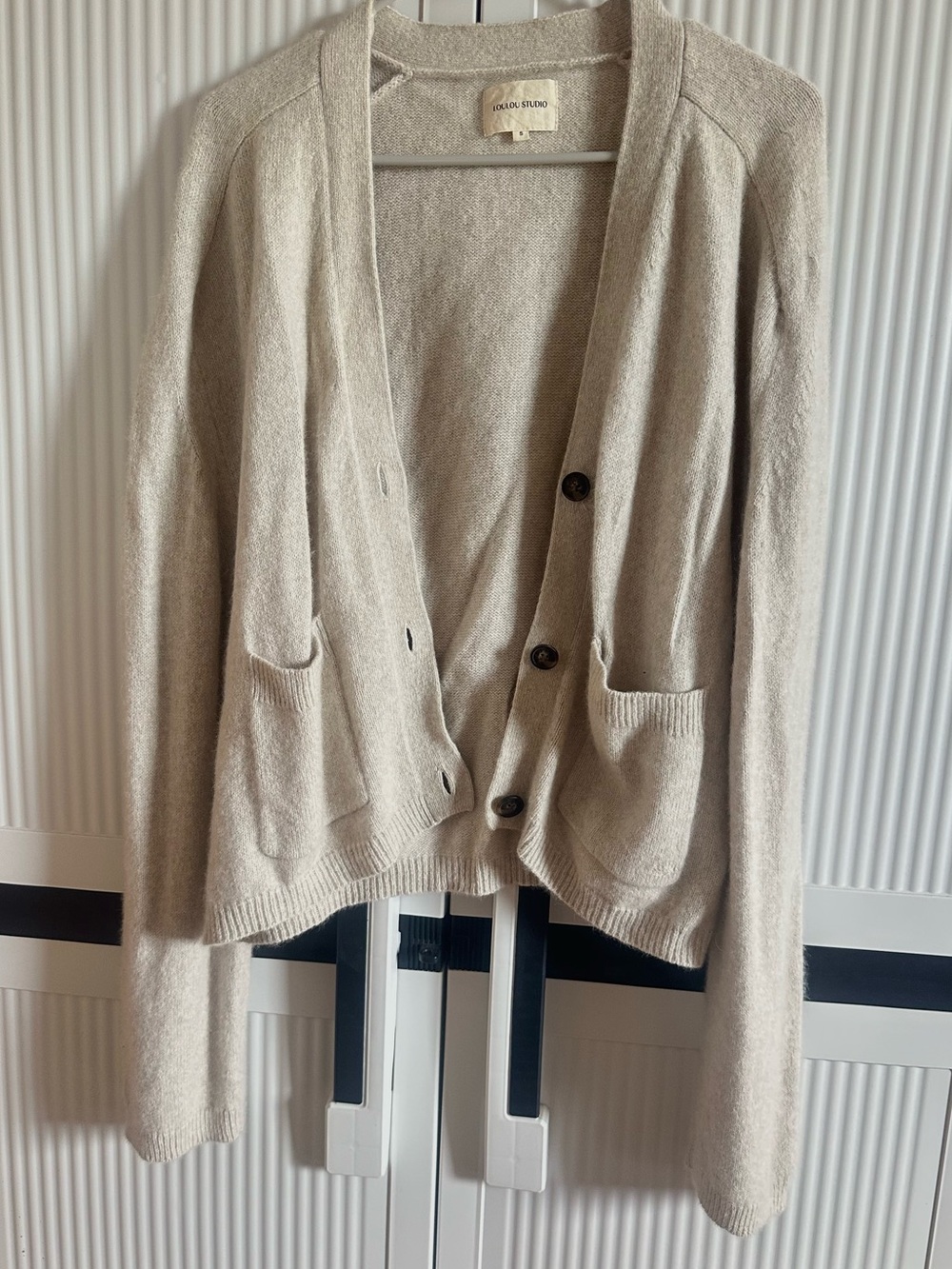 Loulou Studio Saura Cardigan